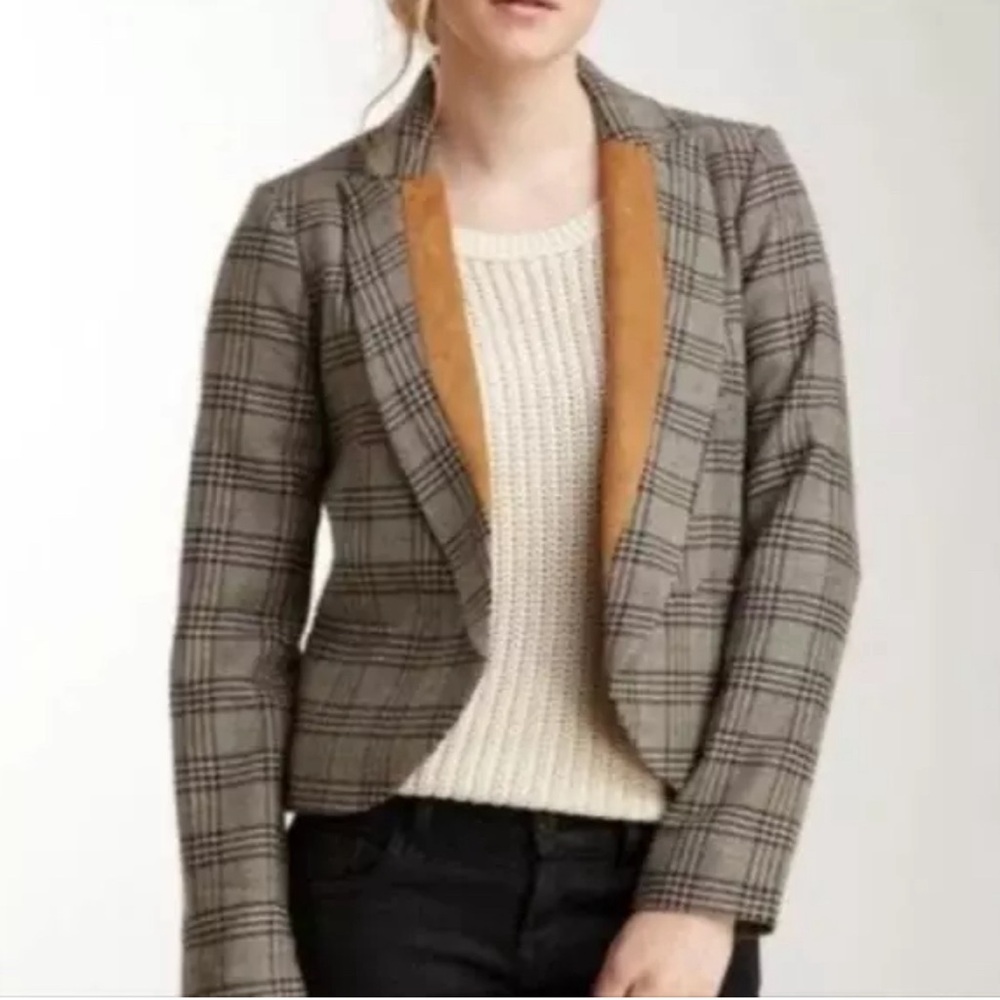 Tartan blazer